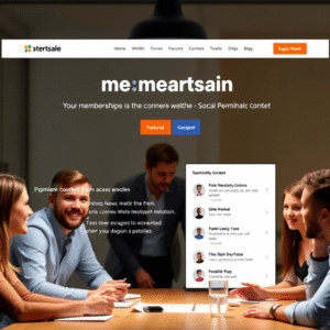 Professional Membership Website Design & Development Tailored to Your Business Needs